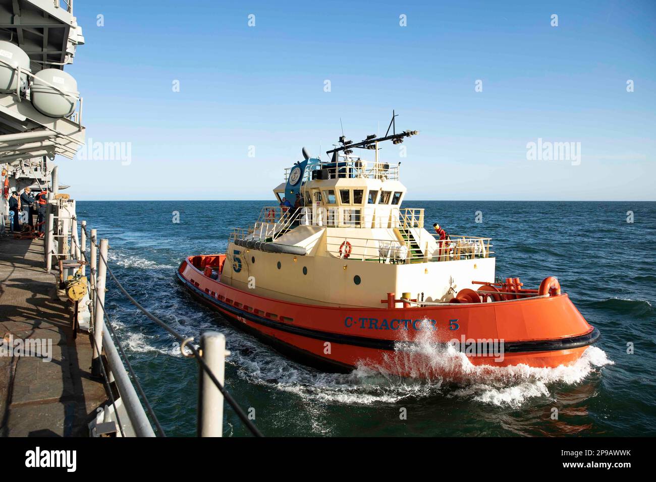 230308NLK6471101 NAVAL STATION MAYPORT (March 8, 2023) A tugboat
