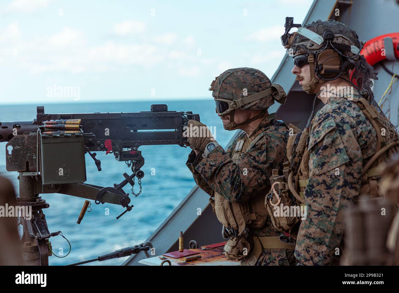 U.S. Marines with Battalion Landing Team 1/4, 31st Marine Expeditionary