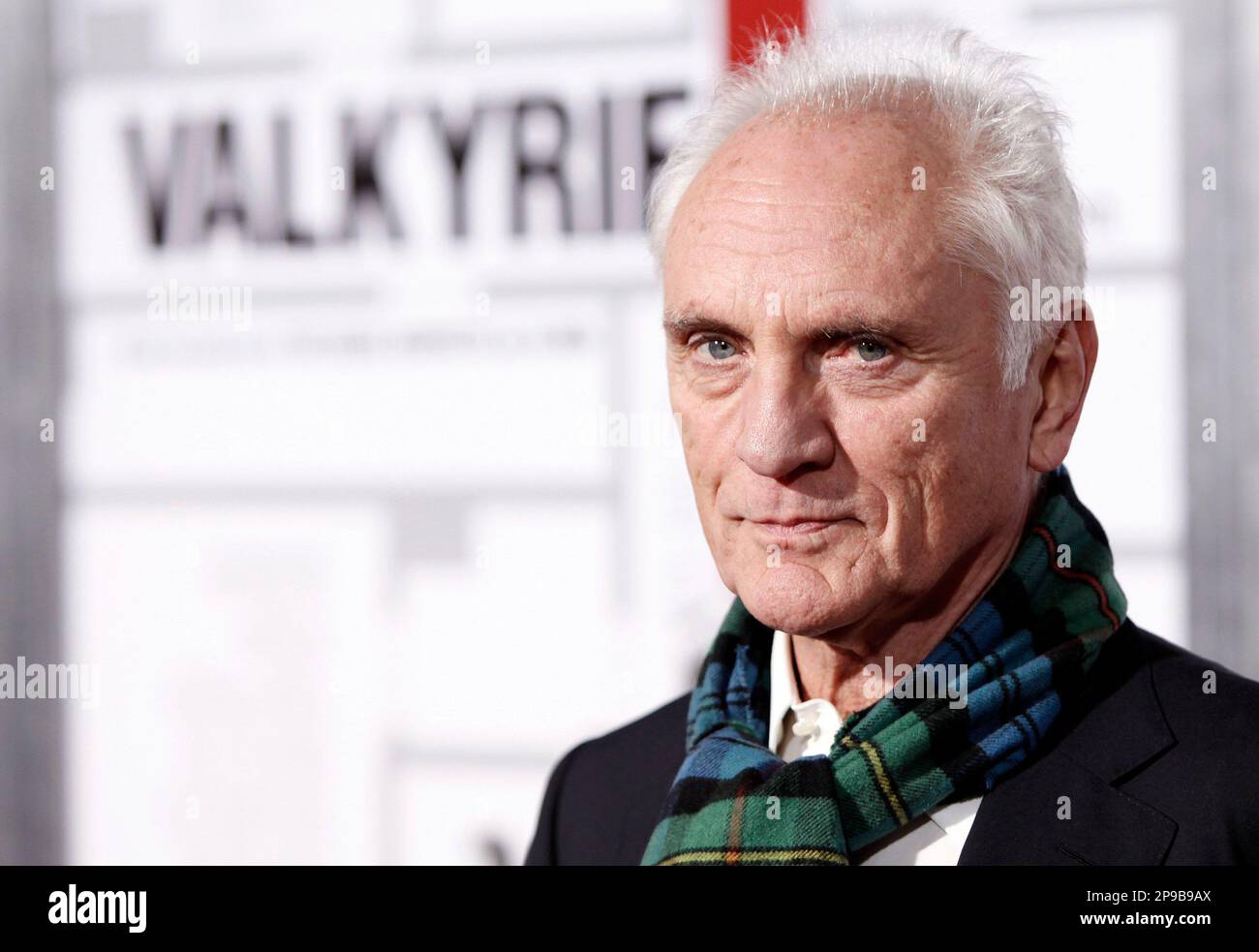 Cast member Terence Stamp arrives at the premiere of "Valkyrie" in Los