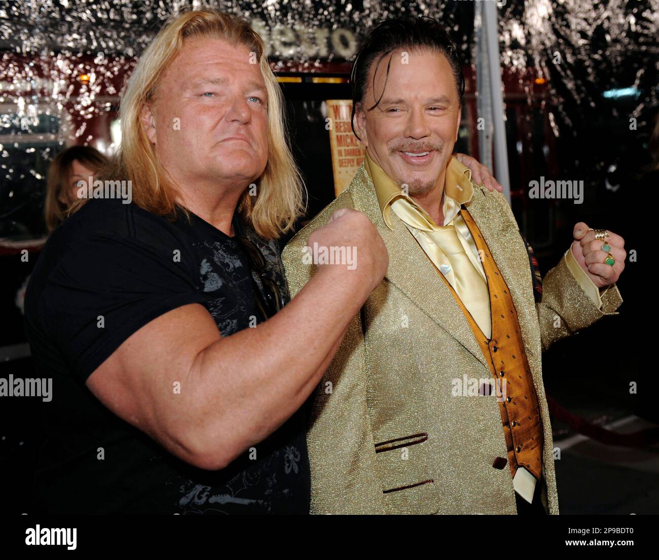 Gregory Rourke Mickey Rourke, right, star of