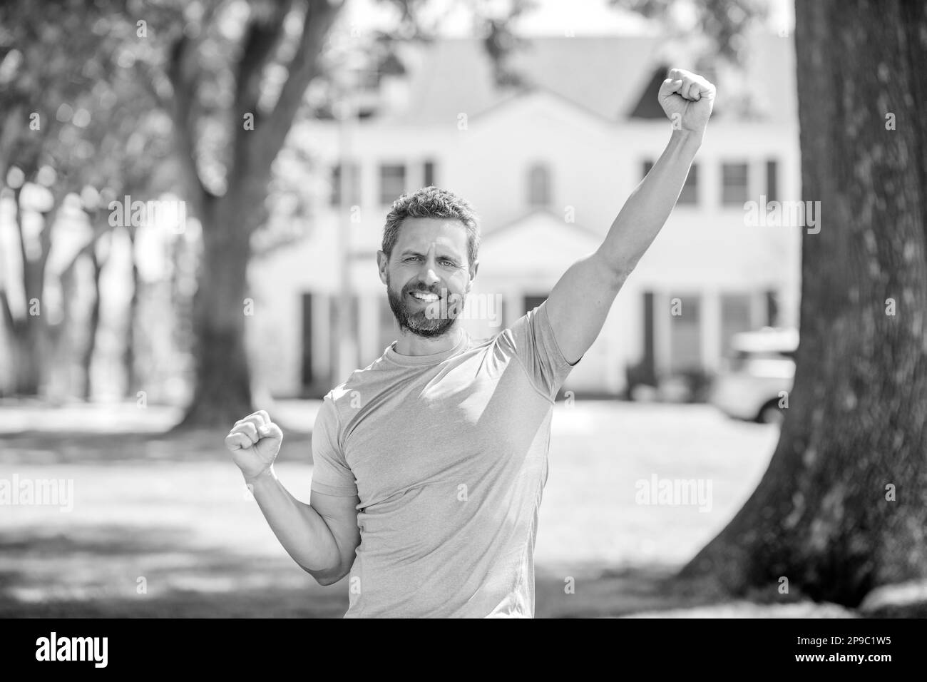Welcoming customer Black and White Stock Photos & Images - Alamy