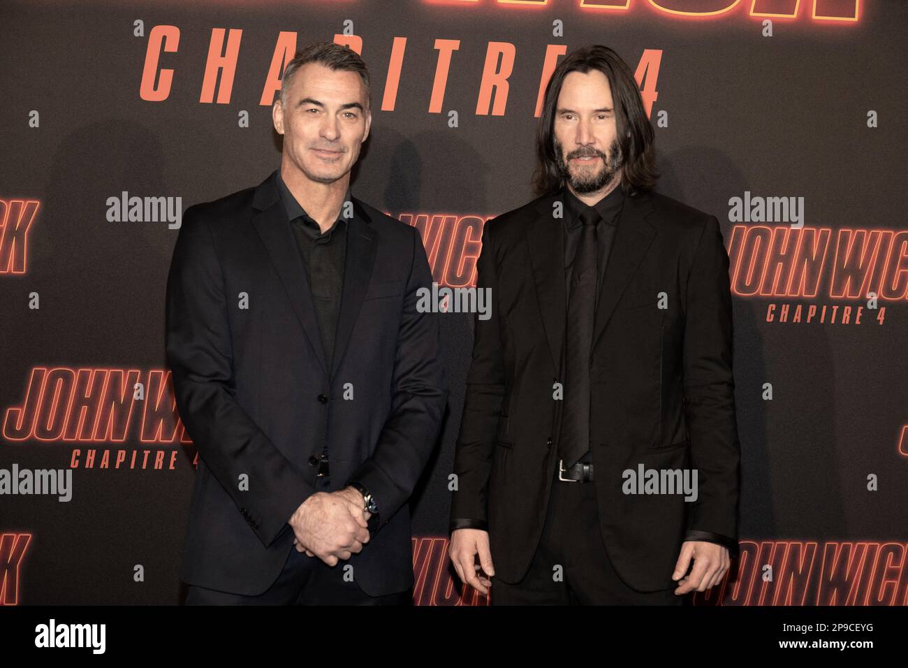Keanu reeves chad stahelski 2023 hi-res stock photography and images ...