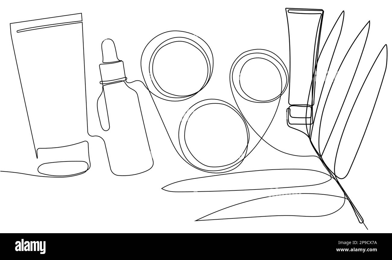 Skin care concept. Landing page template. Morning routine. Bath time