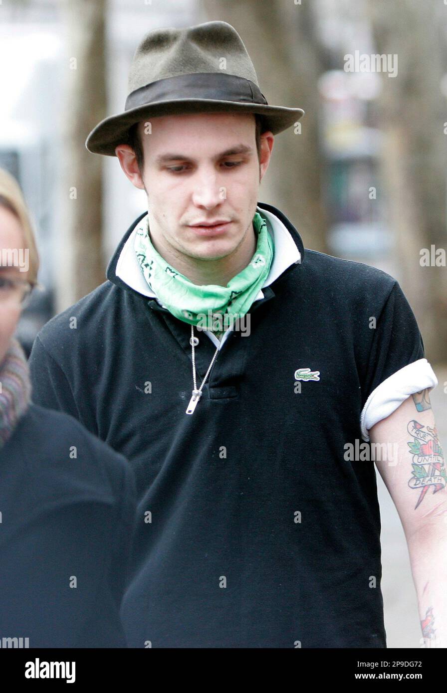 Blake Fielder Civil, the husband of British singer Amy Winehouse