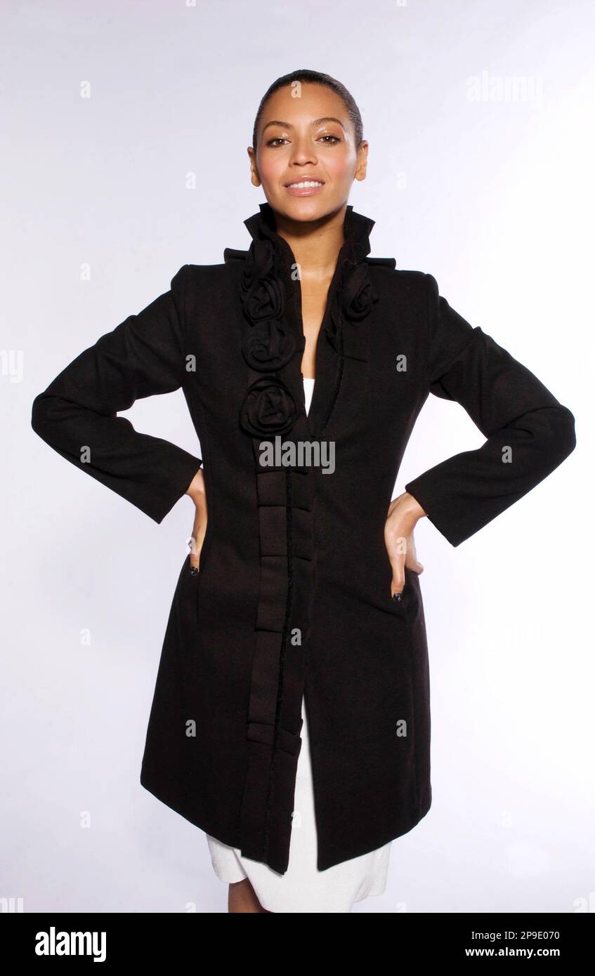 Beyonce is photographed in New York on Thursday, Nov. 13, 2008. (AP ...