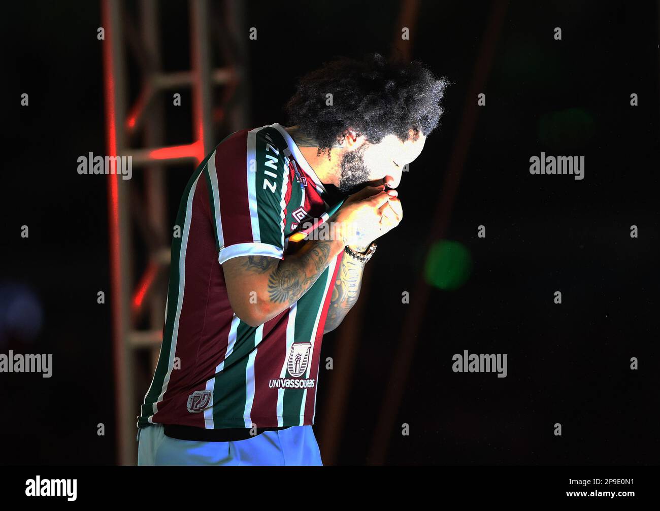 Presentation of Marcelo as new player of Fluminense, Rio De Janeiro ...
