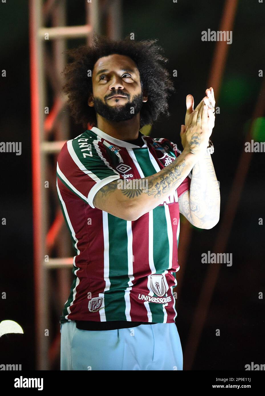 Presentation of Marcelo as new player of Fluminense, Rio De Janeiro ...