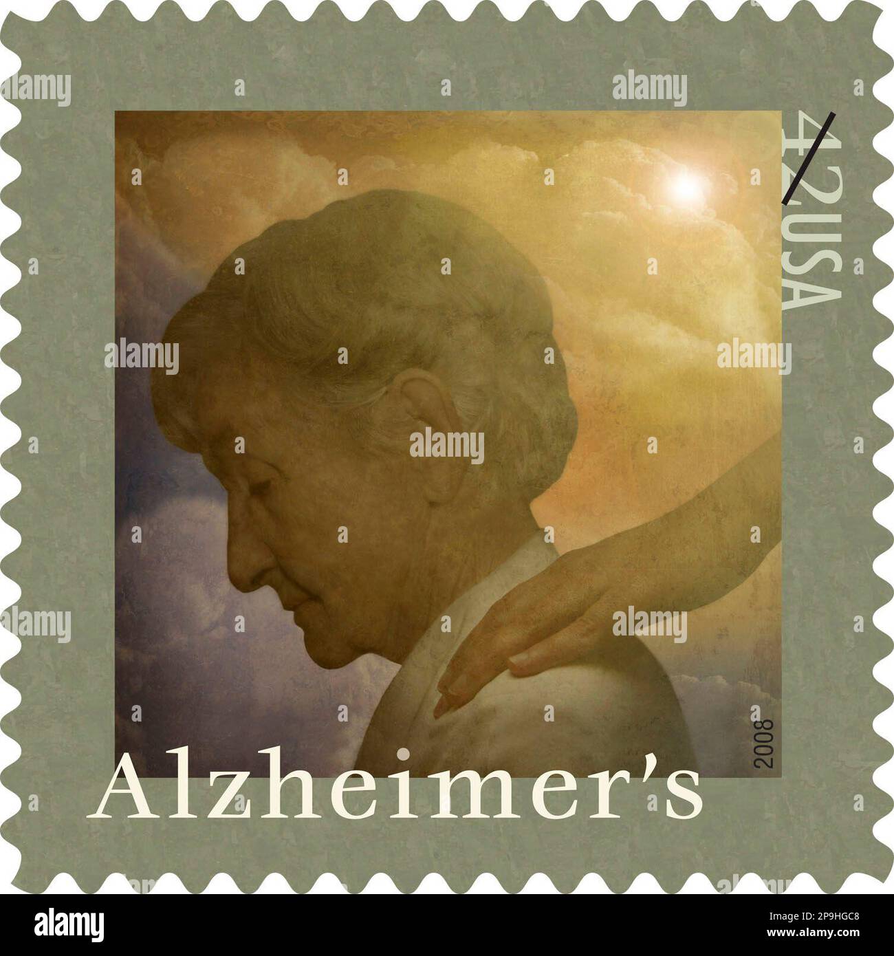 This image released by the United States Postal Service, shows the