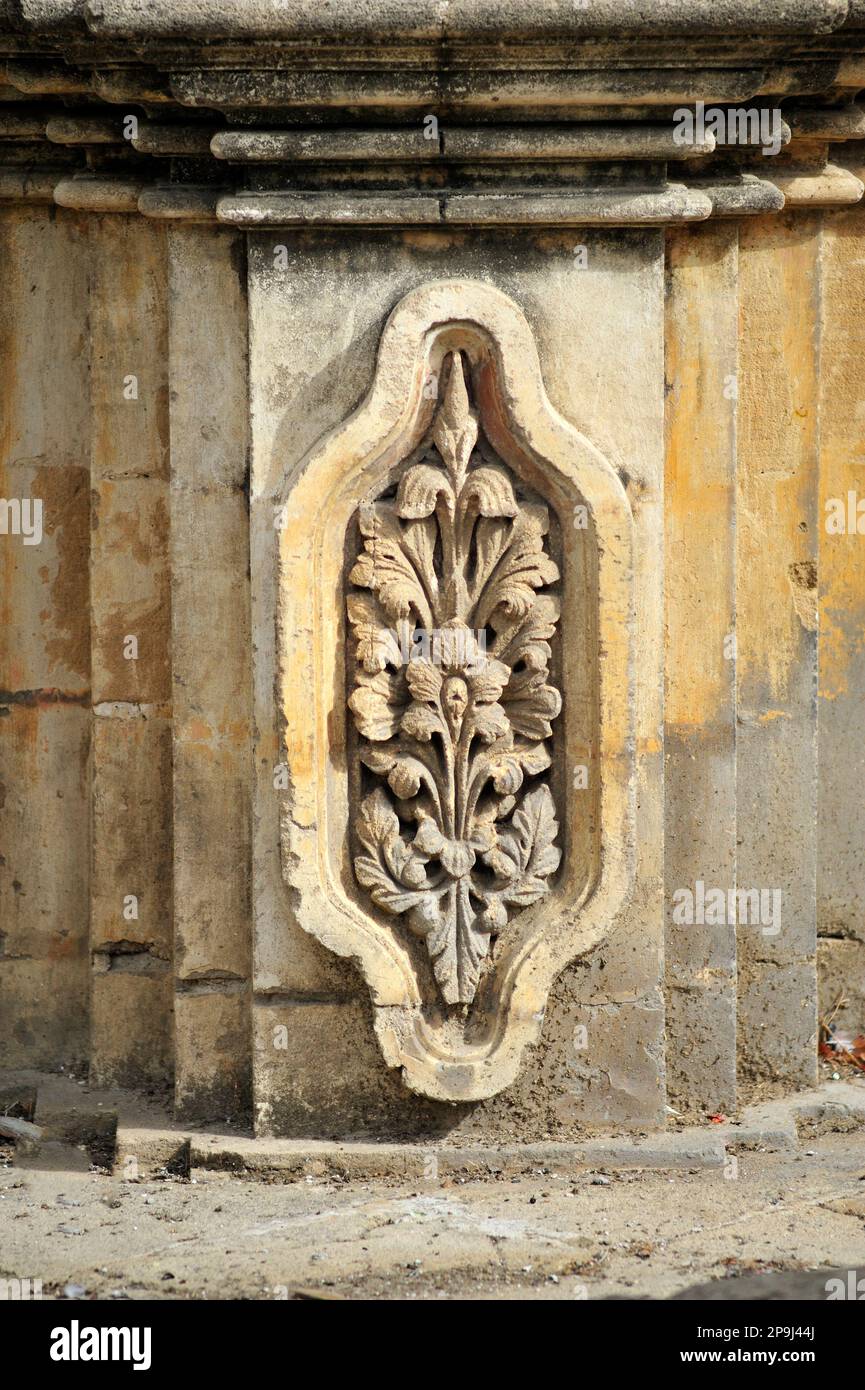 Decoration on the wall of Mahabat Maqbara at Junagadh state Gujarat India Stock Photo Alamy