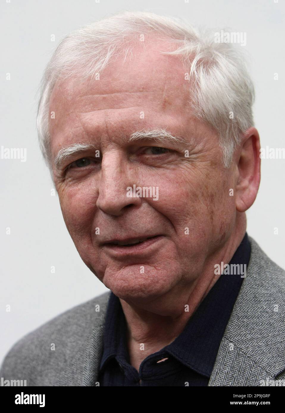 Cancer researcher Harald zur Hausen, German winner of the Nobel prize for medicine, is seen in