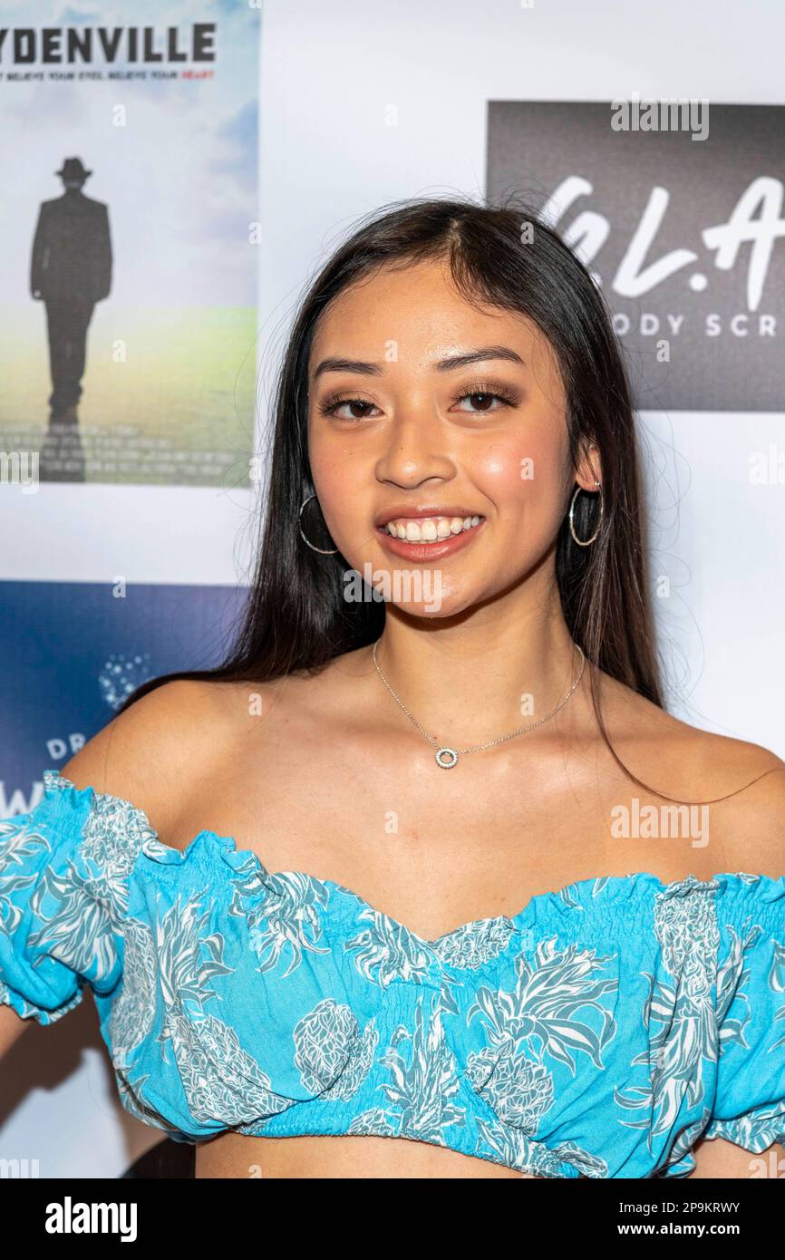 Model Luella Abelita attends Suzanne DeLaurentiis 15th Annual PreOscar