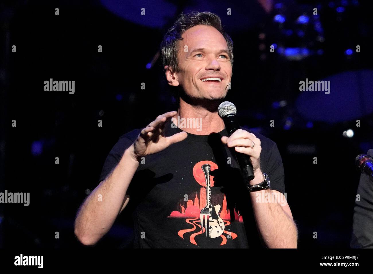 Neil Patrick Harris appears onstage at the 7th annual Love Rocks NYC ...