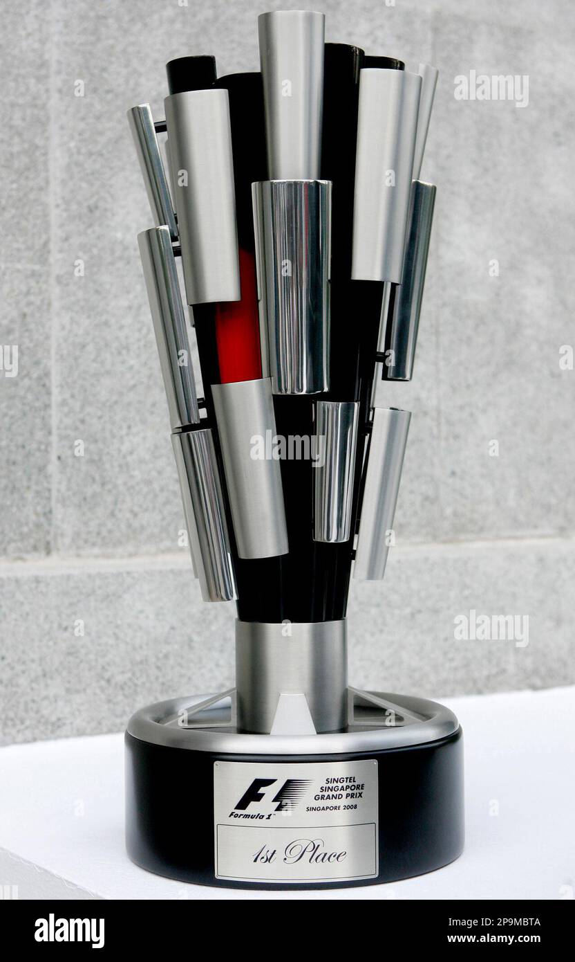 Grand Prix trophy gets artist make over in more commercial F1