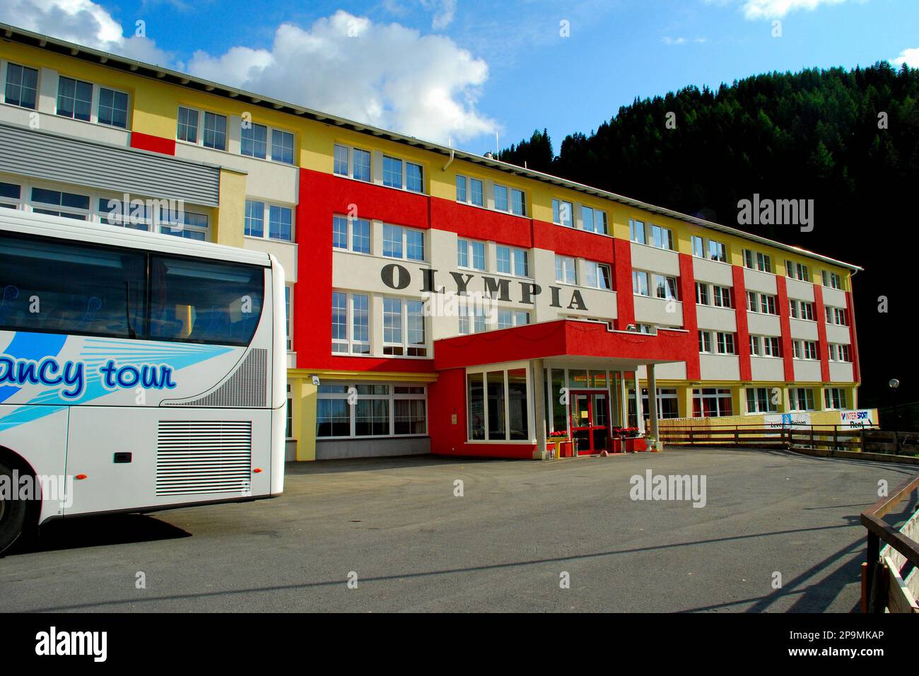 Hotel Olympia, Axams, Austria, Europe Stock Photo