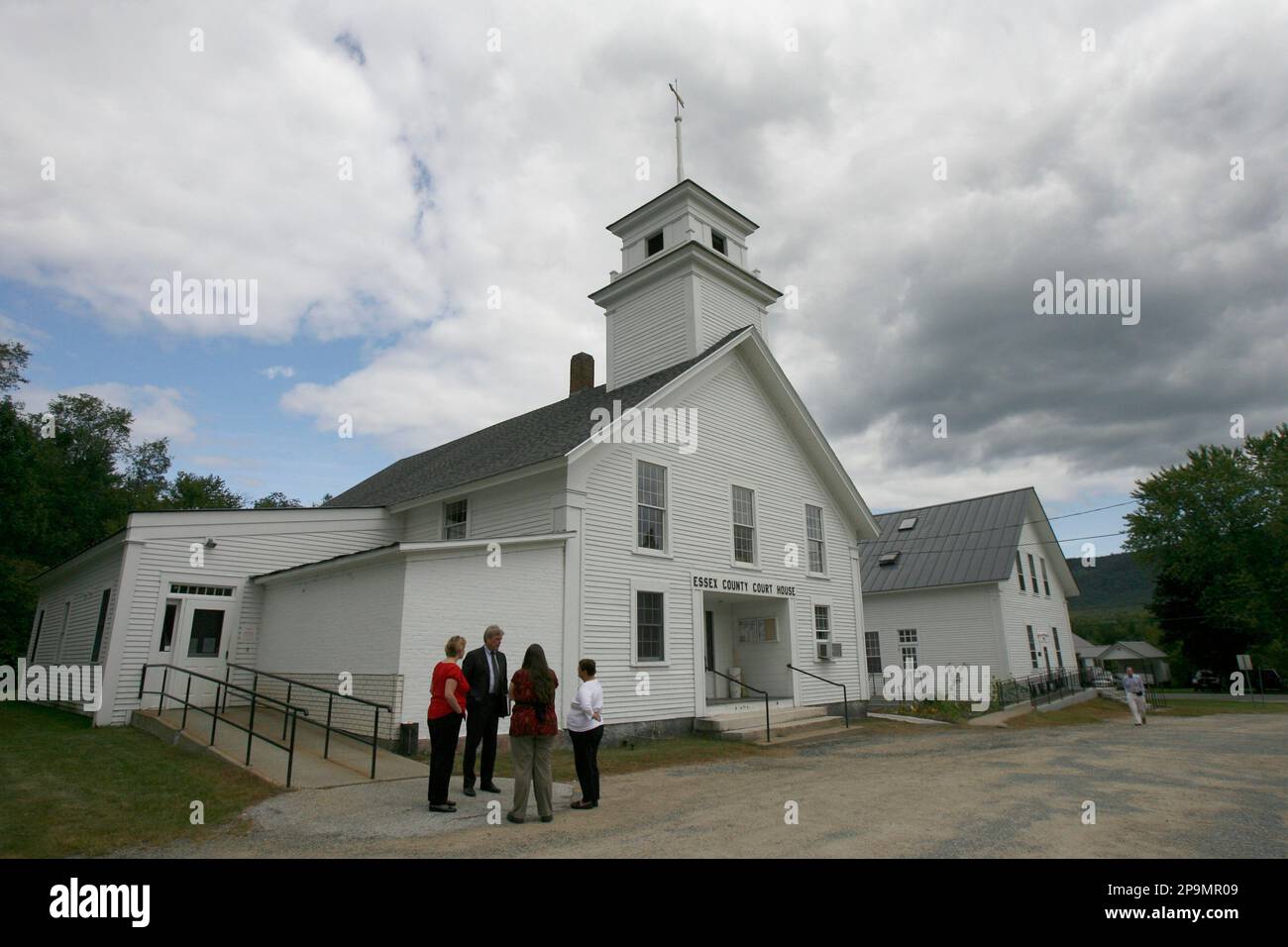 The Essex County Courthouse is seen in Guildhall, Vt., Thursday, Sept
