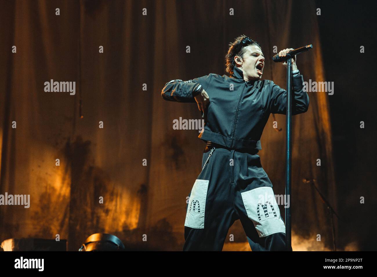 Milan Italy 10th Mar 2023 English Singer Yungblud Performs Live At 