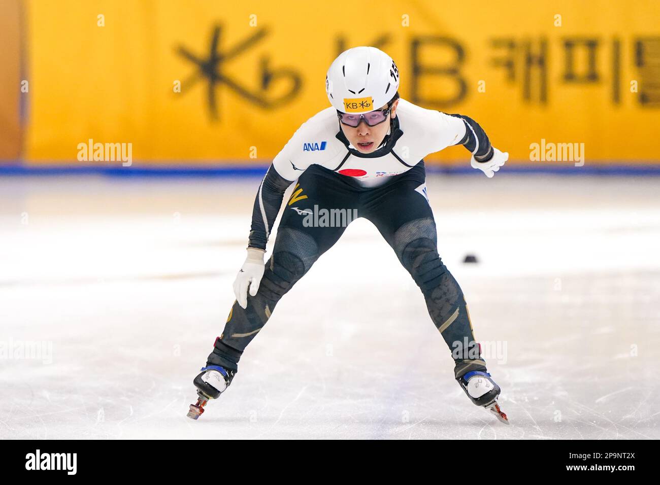 SEOUL, KOREA MARCH 11 Dan Iwasa of Japan competing on the Men's