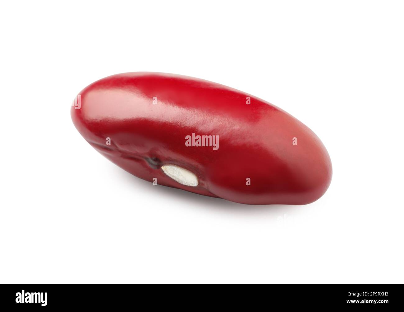 Raw red kidney bean isolated on white Stock Photo Alamy