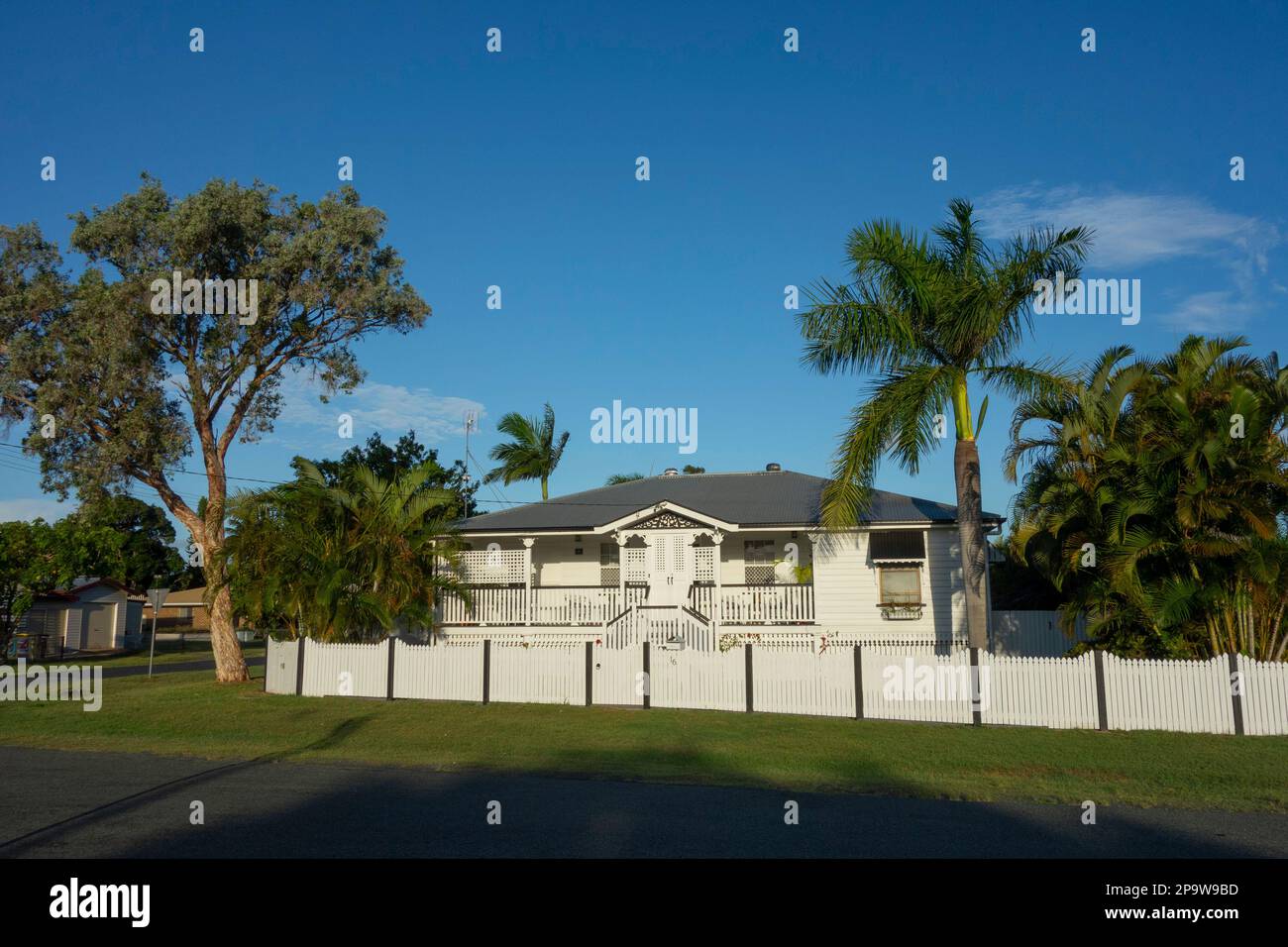 A Federation Queenslander house designed and built on stilts in Torquay