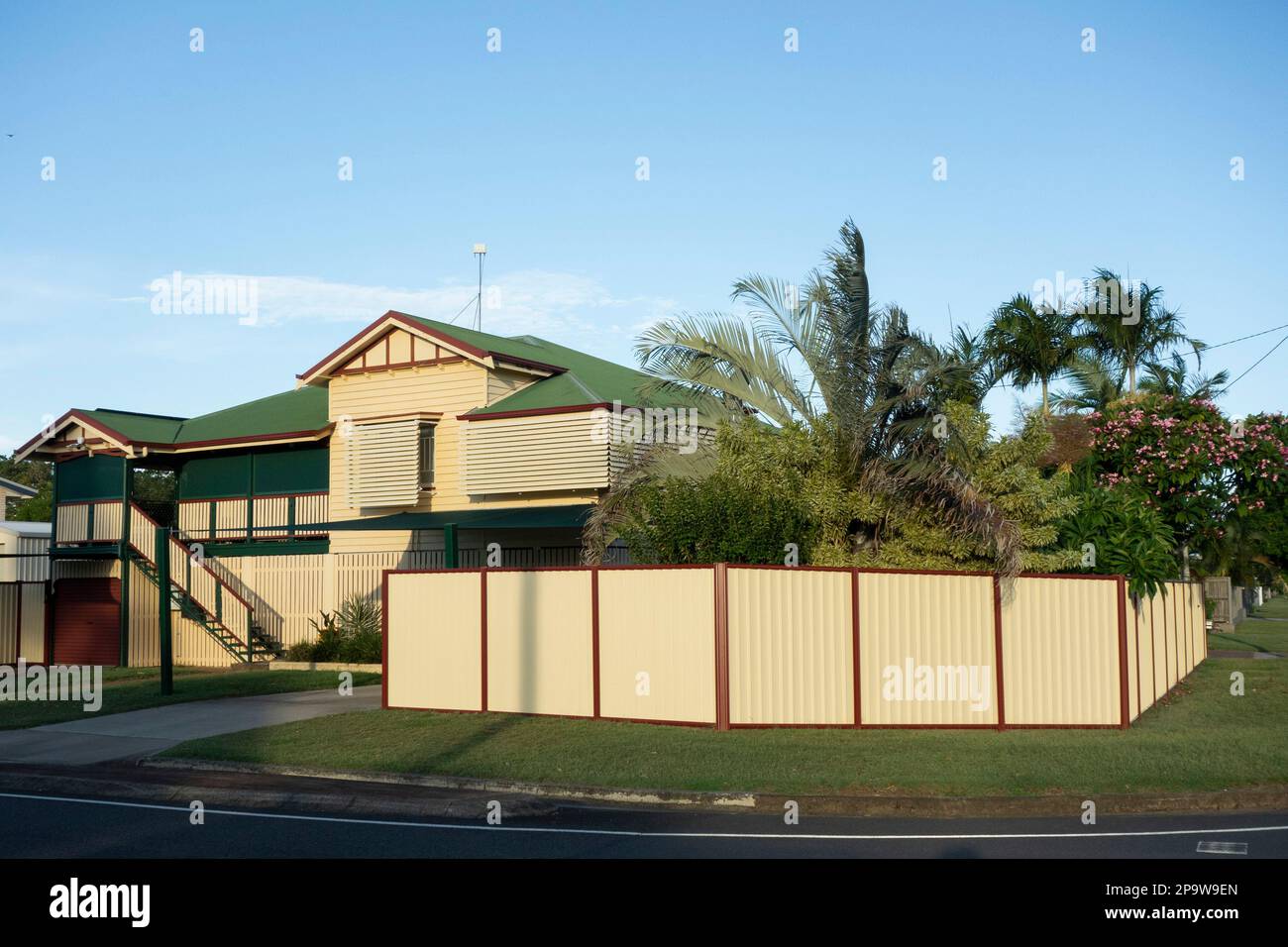 A Federation Queenslander house designed and built on stilts in Torquay