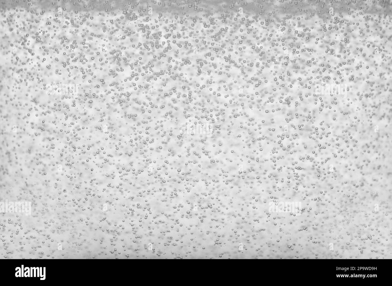 Soda water with bubbles of gas, closeup Stock Photo Alamy