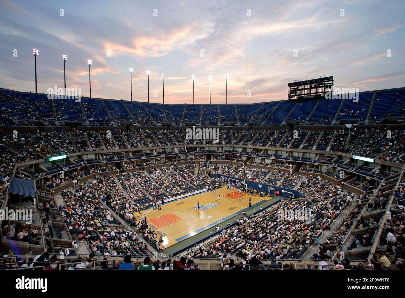 New York Liberty play the Indiana Fever during the second quarter of