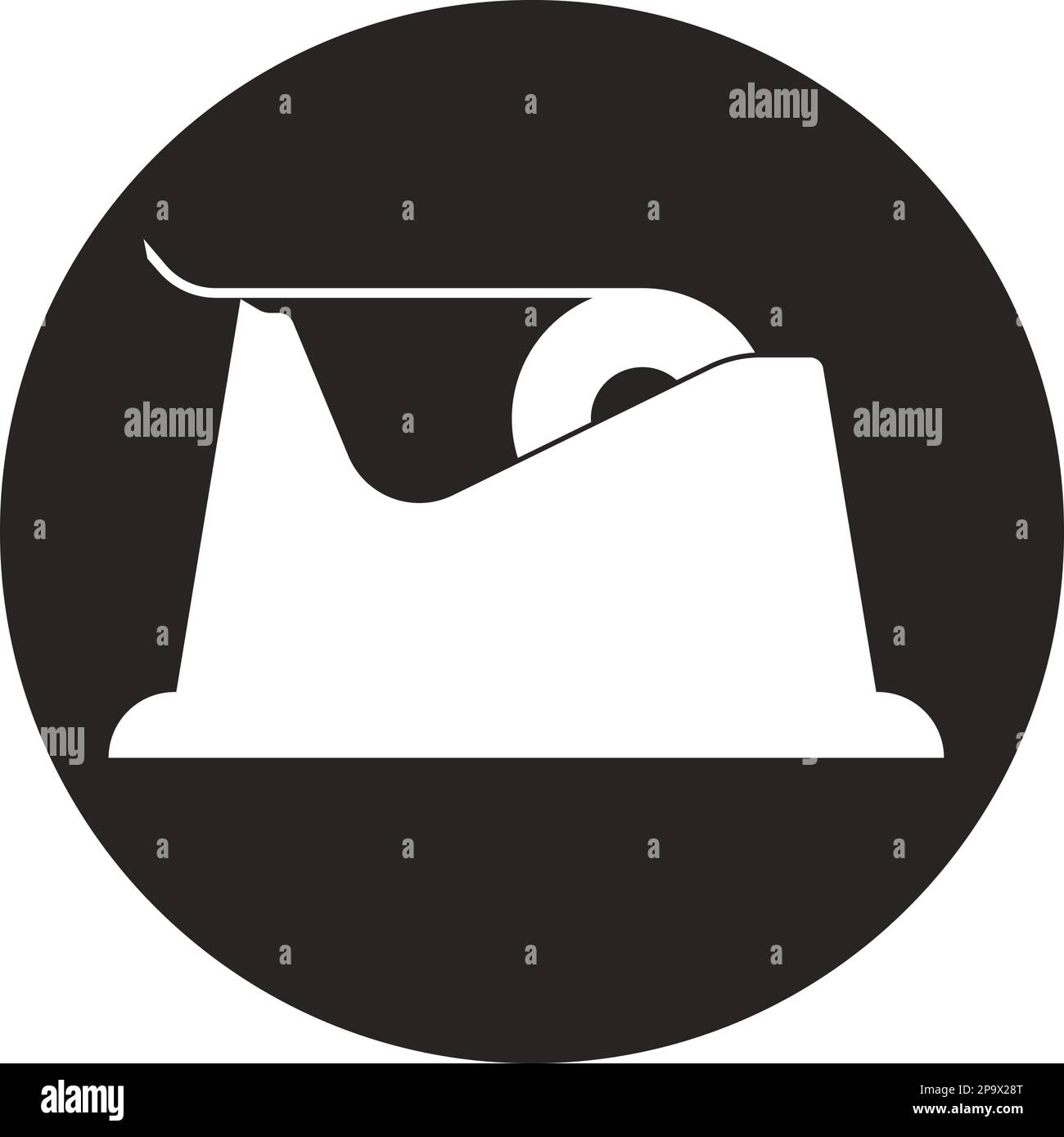 Adhesive tape icon vector illustration symbol design stock vector image