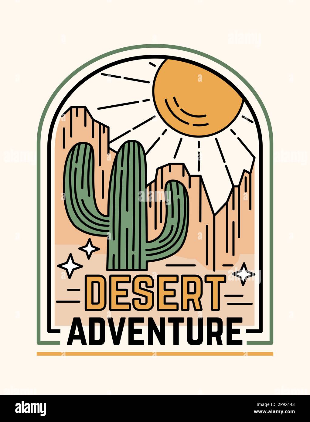 Arizona Retro Mountain Sun T-Shirt - Vintage Style Arizona Retro Mountain Sun T-Shirt - Vintage Style