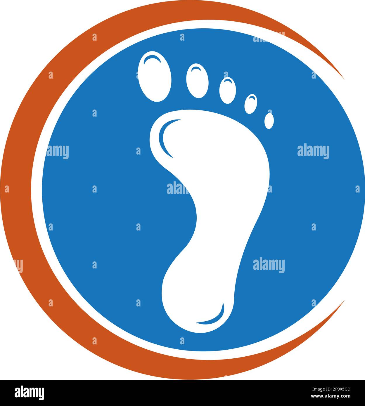 footprints icon vector illustration symbol template design Stock Vector ...