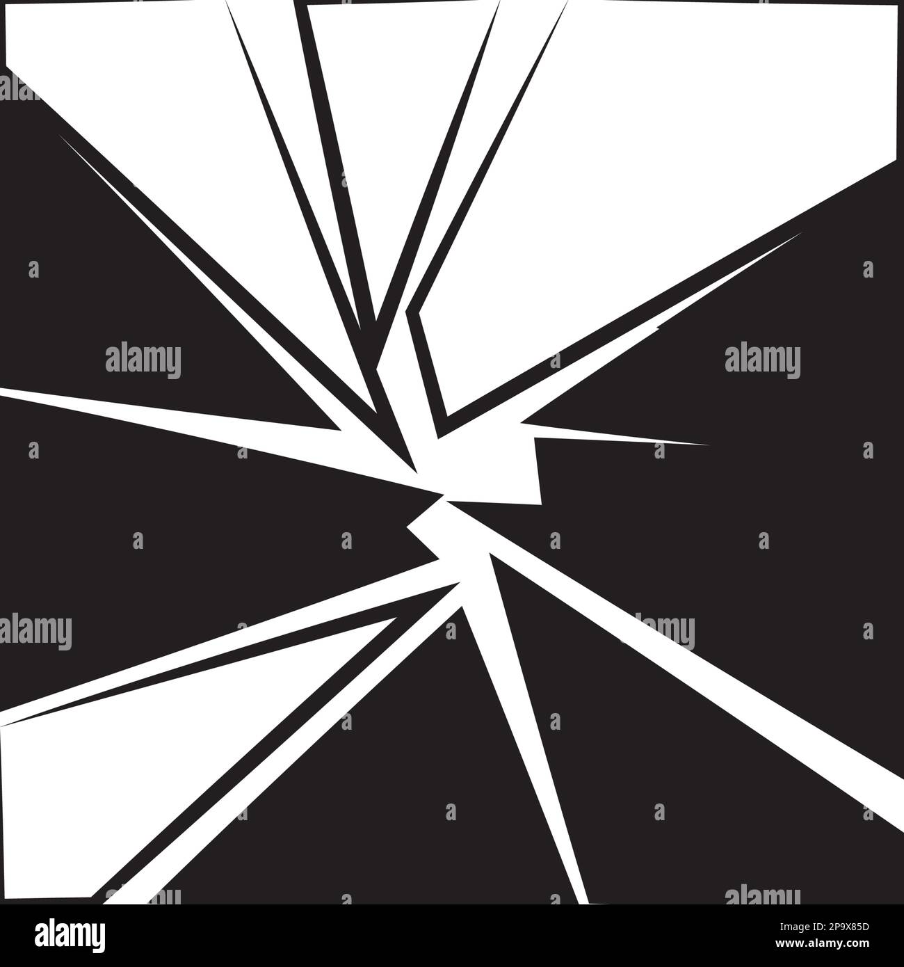 broken mirror icon vector illustration symbol design Stock Vector Image