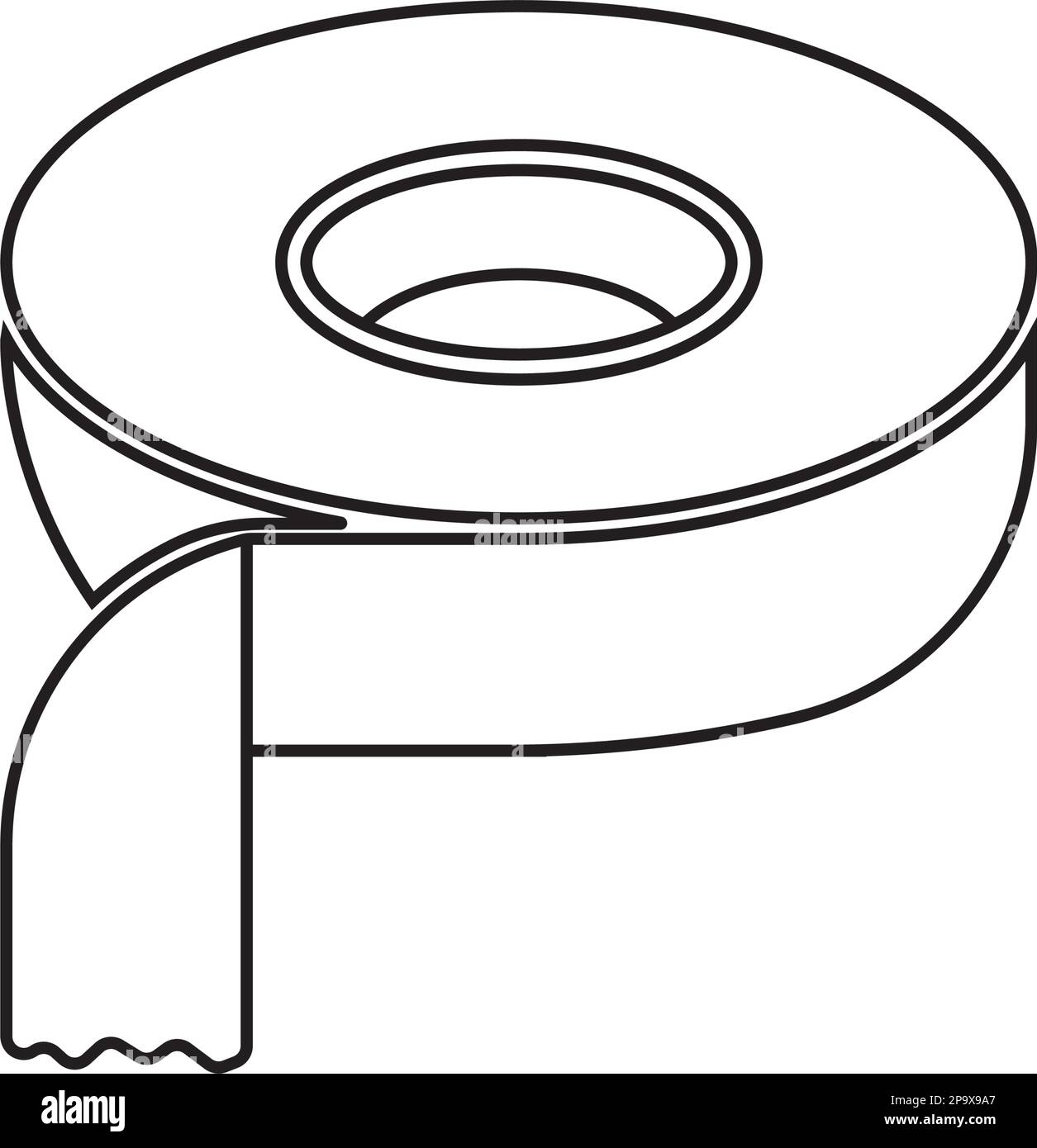 duct tape icon vector illustration symbol design Stock Vector Image