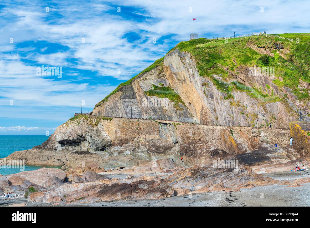 Capstone Inuk Wildersmouth Beach and Capstone Beach, Ilfracombe, Devon, England ...