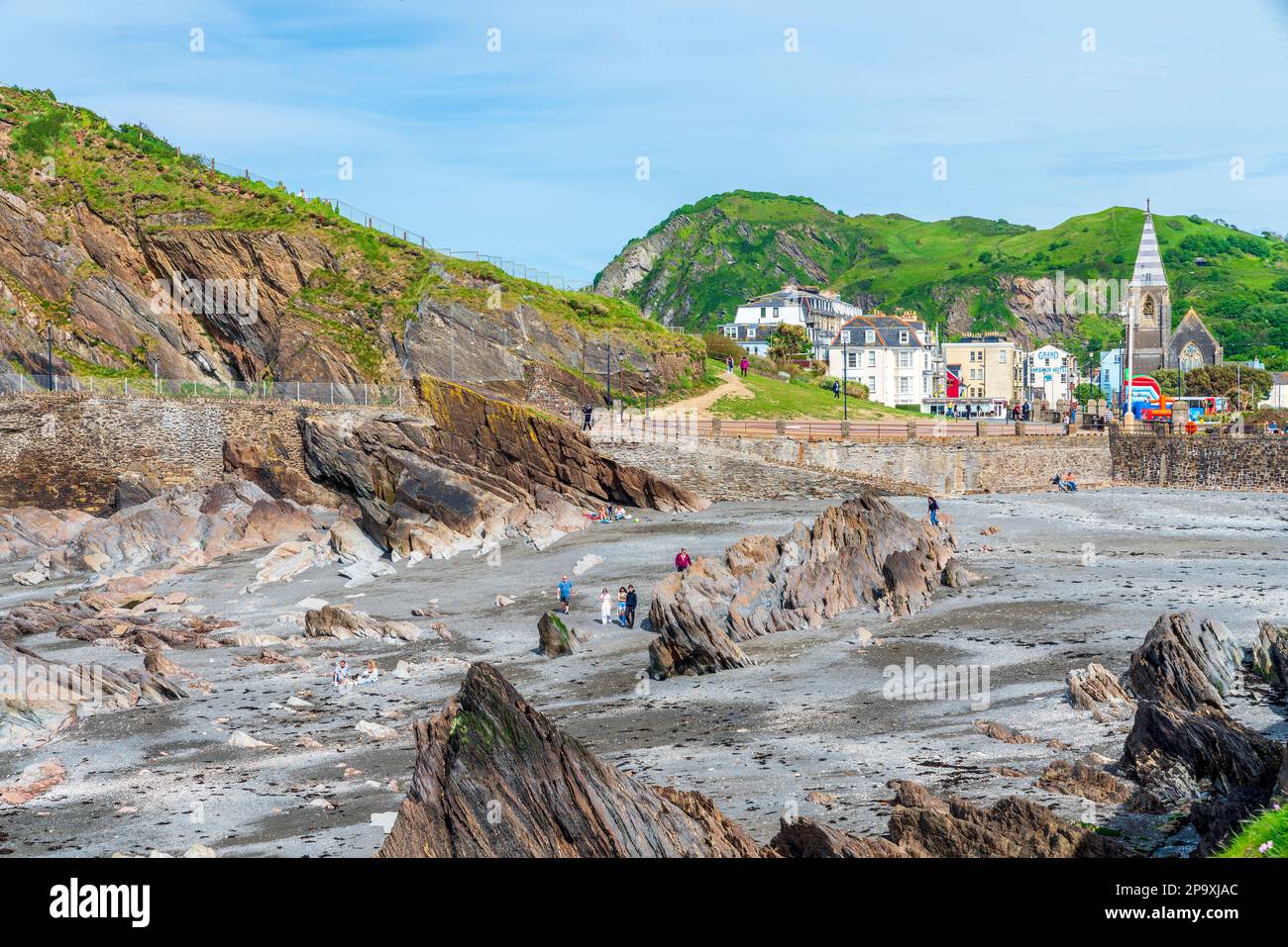 Capstone Inuk Wildersmouth Beach and Capstone Beach, Ilfracombe, Devon, England ...