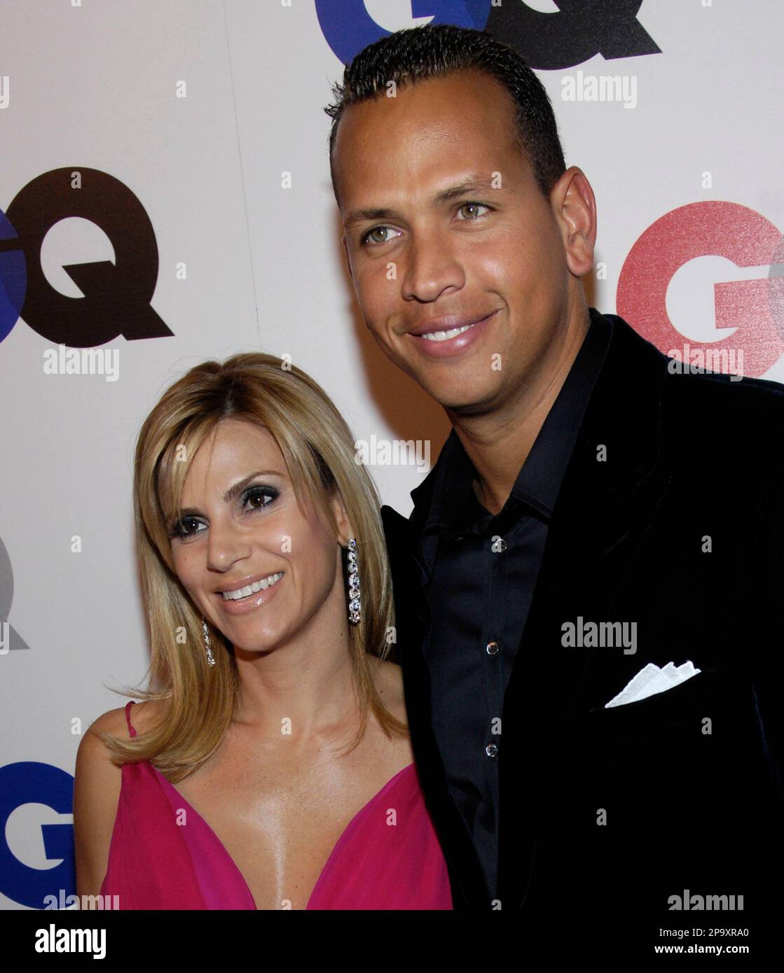 ** FILE ** New York Yankees star Alex Rodriguez, right, and his wife