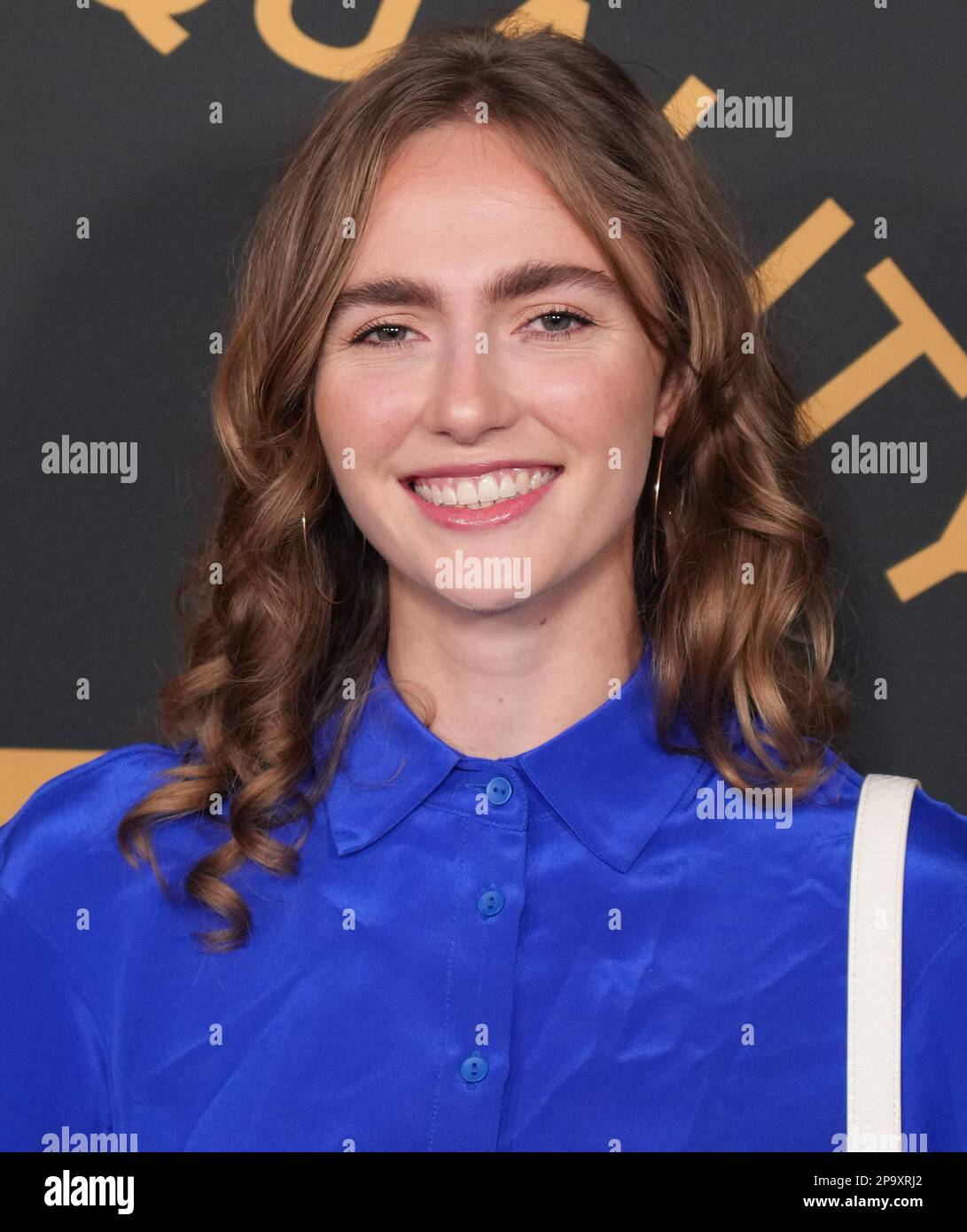 Gloria Habsburg arrives at the 16th Annual WIF Oscar Party held at