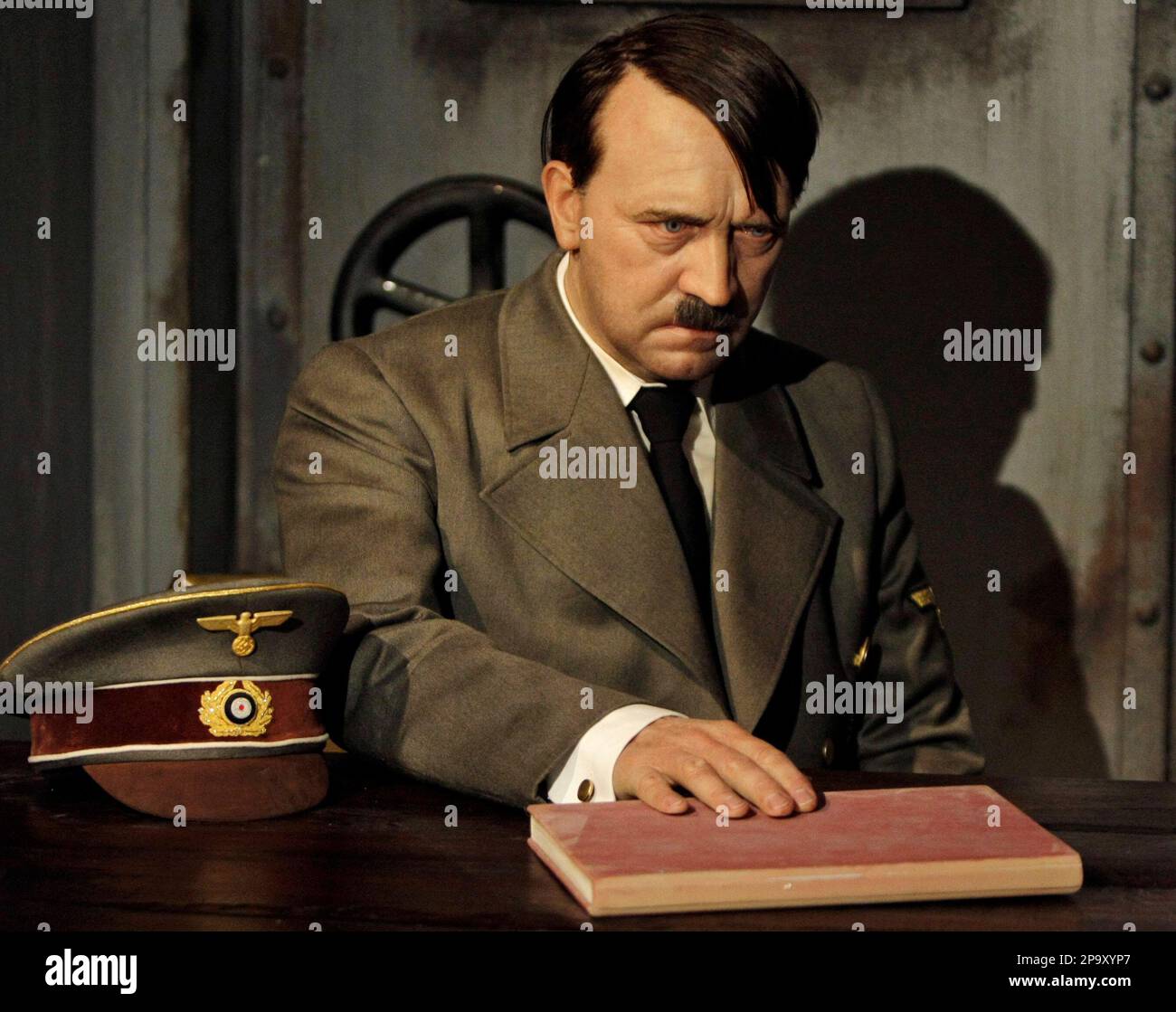 ** FILE ** In this July 3, 2008 file photo, a figure depicting former ...