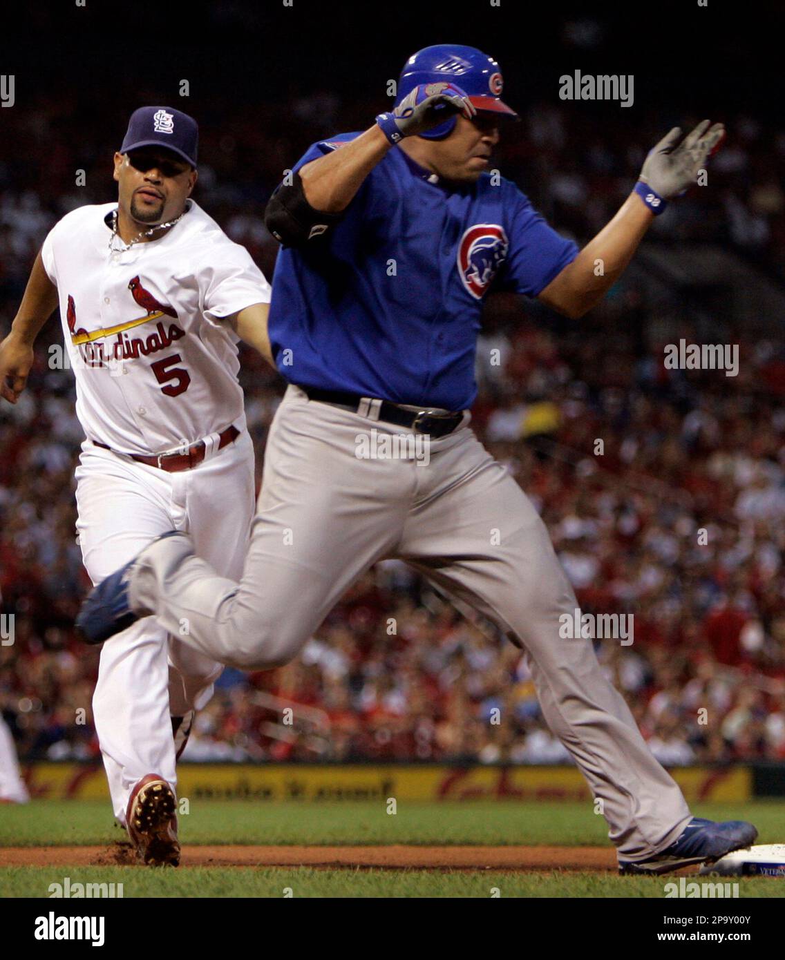 Albert Pujols: Gives and gets gifts at Wrigley Field