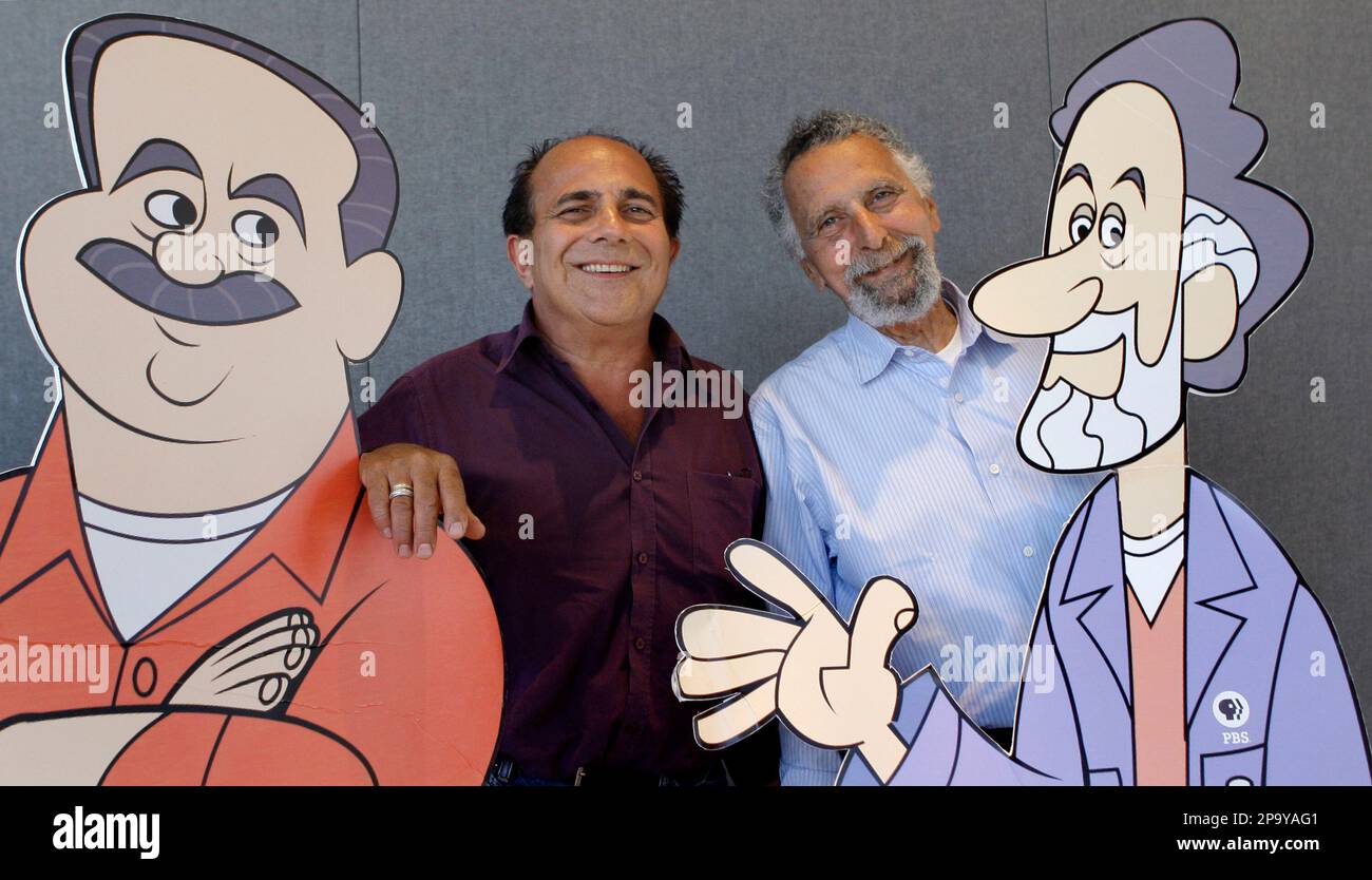 Ray Magliozzi, left, and his brother Tom Magliozzi, hosts of National
