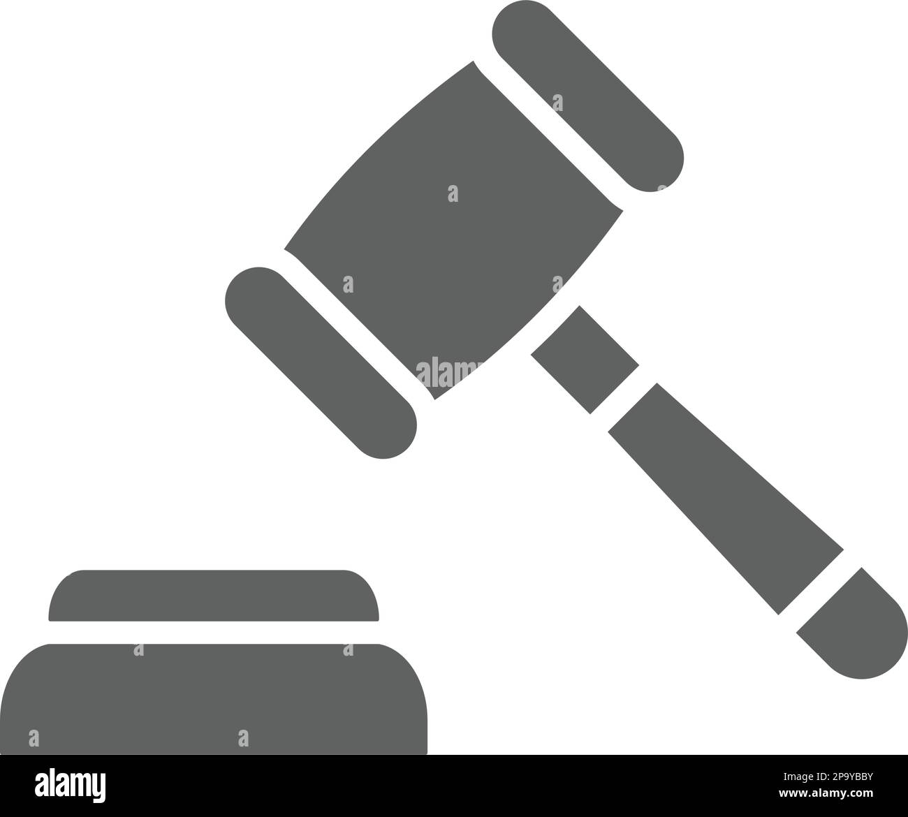 Auction, gavel, hammer, law icon for any use like print media, web