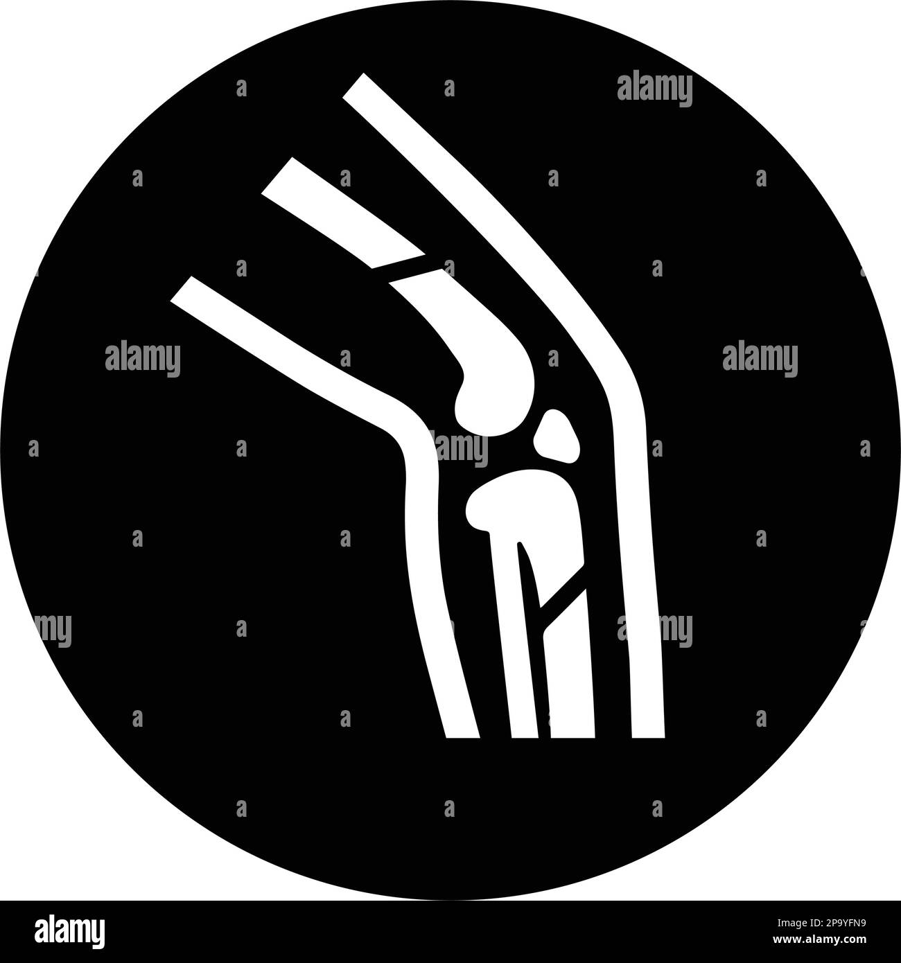 Broken bone, injury, leg, orthopedics icon. Beautiful, meticulously