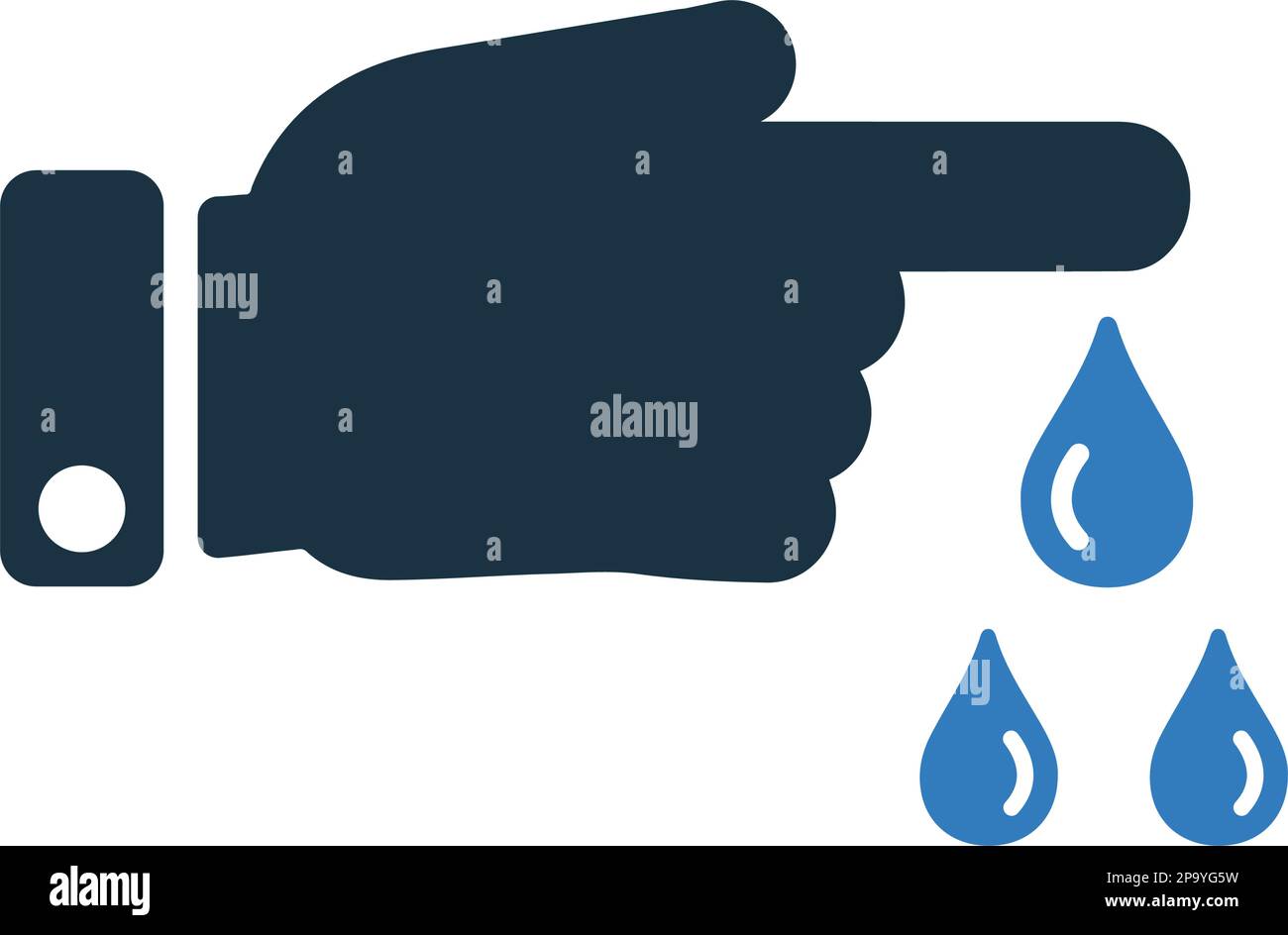 Blood, diabetes, hand, treatment icon. Beautiful design and fully editable vector for commercial, print media, web or any type of design projects. Stock Vector
