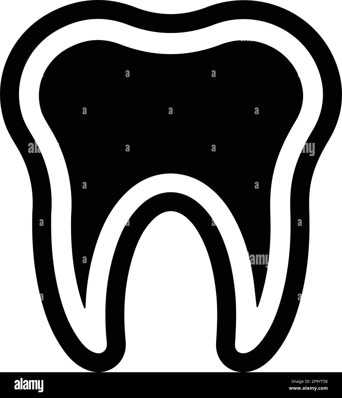 Dental treatment, oral health, Stomatology, tooth icon. Beautiful ...
