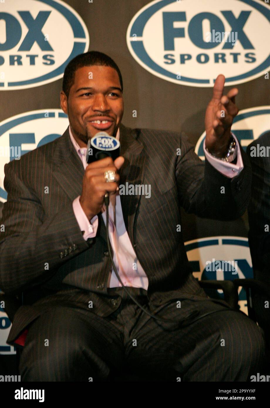 Michael Strahan - Fox Sports Press Pass