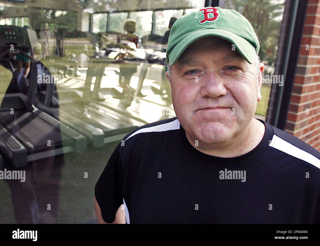 Chris Coleson poses outside a gym on Wednesday June 4 2008 in
