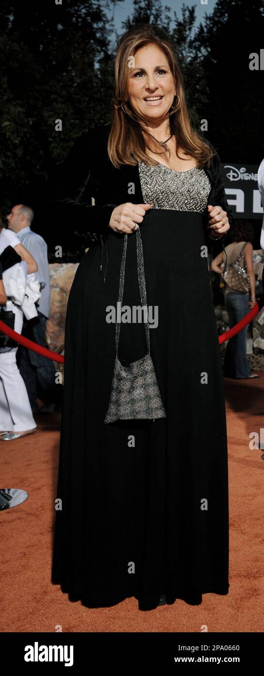 Kathy Najimy, a cast member in the animated film “WALL-E,” arrives at