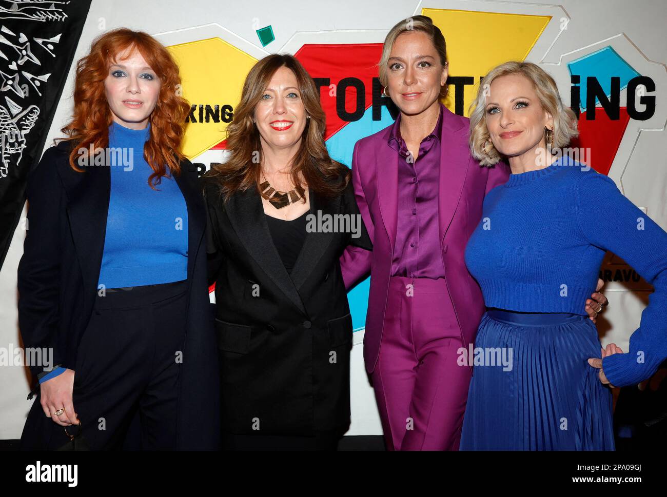 Los Angeles, USA. 10th Mar, 2023. Christina Hendricks, Kirsten Schaffer