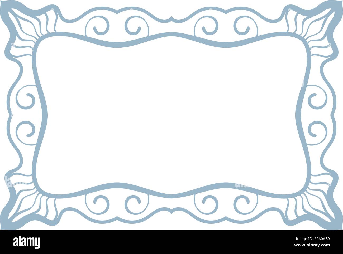 Regtangle Frame Rectangular lace design hi-res stock photography and images - Alamy