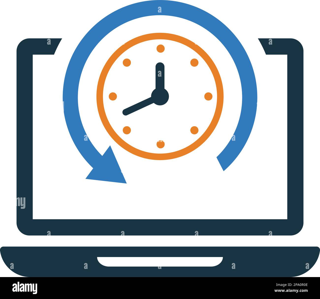 Duration, timing, web page icon use in mobile and app development or