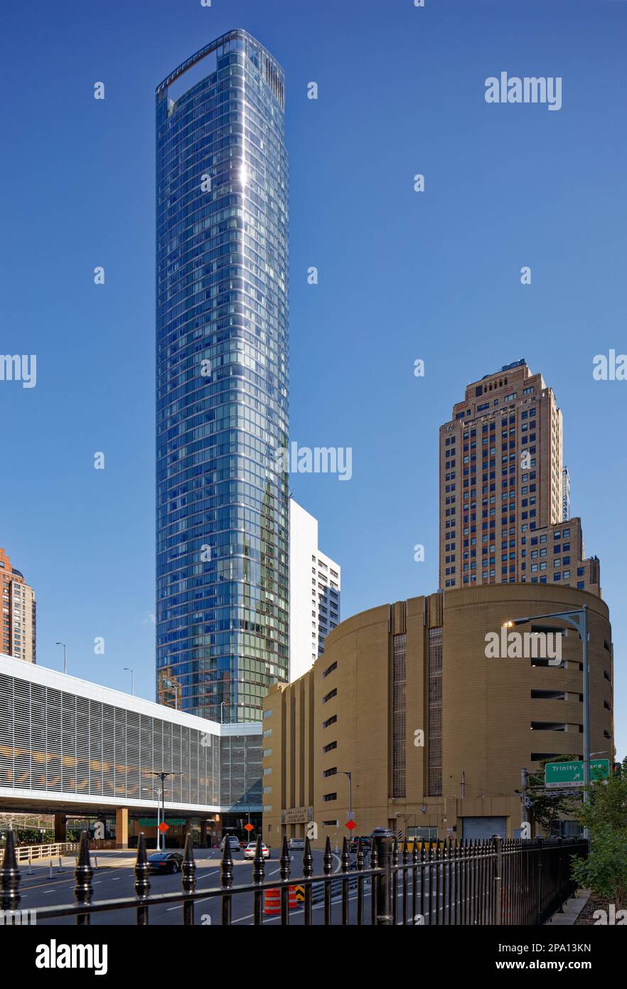 NYC Financial District 50 West Street is a condo tower notable for its
