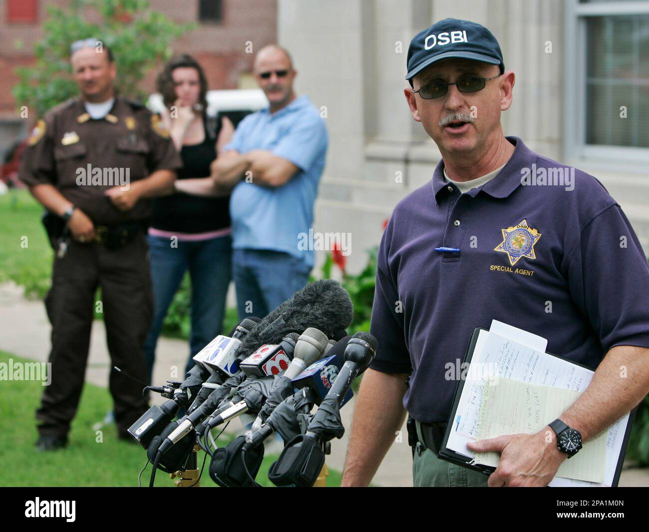 Special Agent Ben Rosser of the Oklahoma State Bureau of Investigation